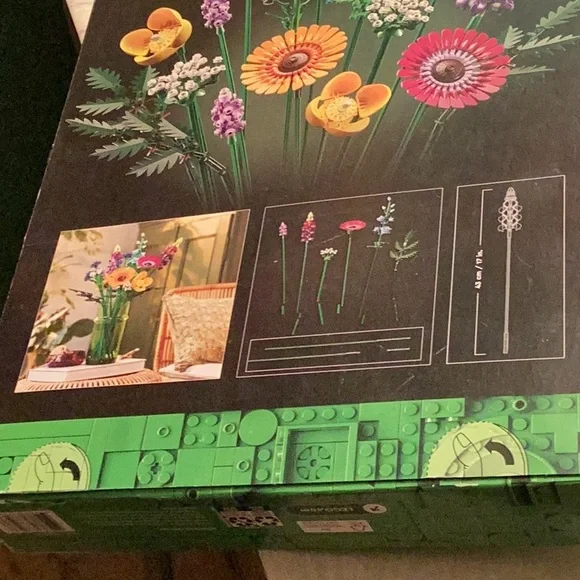 πΊ Lego WILDFLOWER π BOUQUET BOTANICAL COLLECTION BOX DENTED πΌ DAISY πΊ - Picture 9 of 16